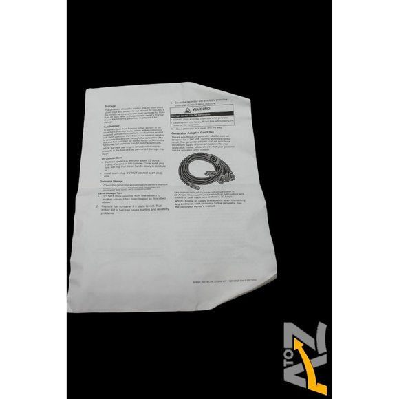 NOS BRIGGS & STRATTON GENERATOR AIR FLTER FUEL STABILIZER SPARK PLUG Replacement - Picture 9 of 10